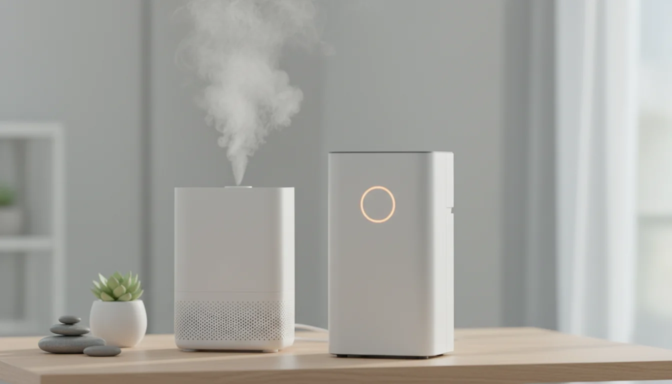 humidifier setting off air purifier - featured image for guide