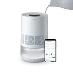 BLUEAIR Premium Smart Humidifier for Large Rooms, Bedrooms, Better Sleep with Evaporative Invisible Mist Tech, Auto Humidify, Easy Top Fill, Smart Control with App, Touchscreen, 3.5L Tank for 48 hours