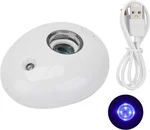 Portable Water Humidifier, USB Charging Noiseless Bottle Humidifier for Bedroom Office Headboard Desktop