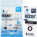 Integra Boost 2-Way Humidity Control Pack - Preserve Flavor & Control Humidity at 62% RH - Moisture Absorber for Herbs, Spices & More - 4 Gram (Pack of 6)
