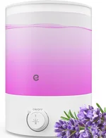 Esemoil Humidifiers for Bedroom, Essential Oil Diffuser with Cycling 8 Color Light & Top Refill, 2.5L Cool Mist Air Humidifier with 360° Nozzle, Auto Shut-Off for Home, Bedroom, Baby, and Plant (Pink)