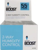 Integra Boost 55% RH Level - 4 Gram Size - Two-Way Humidity Control Pack - Incl. Replacement Indicator Cards - Food Storage & Herbs Moisture Balancer for Up to 1/2 oz (Pack of 200)