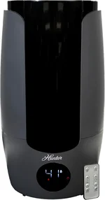HHU400 Hunter Aspire Series Ultrasonic Humidifier (8.3L) - Vibration Technology Humidifier with Long Lasting Mist for Large Spaces - Extension Wand & 360 Degree Nozzle for Even Distribution - Graphite