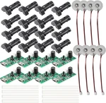 8 Pack Atomization Disc, 5V USB Humidifier Module Mirco Interface Atomization Drive Circuit Board Circuit Board Atomization Module Atomizer DIY Incubation Experimental Equipment