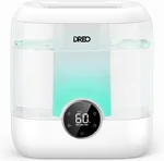 Dreo 6L Top Fill Humidifiers for Bedroom, 60H Runtime 28 dB Quiet Supersized Cool Mist Air Humidifiers for Large Room, Baby Nursery, Plant, Indoor, Night Light, Easy to Clean, Precise Humidity Control