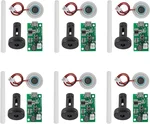 6PCS USB Humidifieration Atomization Disc Spray Humidifier Module 5V Mirco USB Humidifier Atomization Drive Circuit Board with Timing Switchfor DIY Home
