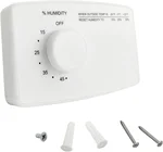 4655 Manual Digital Control Humidistat, Control Switch Plan for Whole Home Humidifier, Fit AprilAire 4655 4016 Also Replacement For Carrier 4363 Manual Humidistat