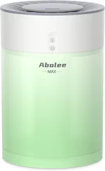 Abolee Bedroom Humidifier, 4.5L Cool Mist with Essential Oil Diffuser, 45H Runtime, Quiet Ultrasonic for Home, Large Room, Baby Nursery and Plants, 360 Nozzle