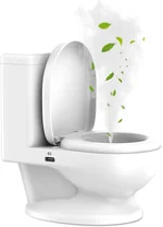 Creative Toilet Humidifier, Gag Gifts, White Elephant Gift, Funny Portable Mini Humidifier Two Mist Settings Adjustable, 2024 New Essential Oil Diffuser for Home Office Desktop