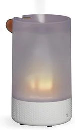 Vornado Votiv 7 Whole Room Ultrasonic Humidifier with Ambient Lighting, 2 Gallon Output, Carry Handle, Simple Refill, Touch Controls, 2 Mist Settings, Humidifier for Bedroom, Translucent White