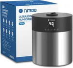 4.5L Humidifiers for Bedroom Large Room, Ultrasonic Cool Mist Humidifier with Stainless Steel Tank for Boiling Cleaning, Top Fill Humidifier with Smart Humidistat & Timer, Sleep Mode