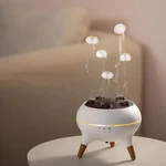 Dynamic Jellyfish Humidifier, 7 Colors LED Lights 250ml Essential Oil Diffuser, Remote Control Humidifier for Bedroom & Office