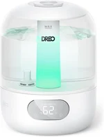Dreo Humidifiers for Bedroom, Cool Mist 3L Humidifiers with 30Hr Runtime, Top Fill 3L Tank, Easy Clean, Humidity Sensor, Night Light for Baby, Nursery, 360° Nozzle for Plants and Home