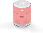 Small Humidifiers for Bedroom 350ml Mini Portable Humidifier for Travel Plants Humidifier, Humidificador for Bedroom Plants Travel Office Desk Car Rose Pink