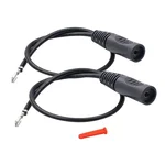 4978 Replacement Electrode Wires for AprilAire Whole House Steam Humidifier Tank 800 800LC 801 865 866, 4978 Steam Humidifier Electrode Cord (2PCS) with Model 4004 in-line Strainer