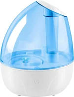 Cool Mist Humidifier (2L Water Tank) QuietHumidifiers for Bedroom & Small Room, Auto-Shut Off, Humidifiers for Babies Nursery & Whole House (Blue)