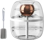 Dreamzy Humidifiers for Bedroom – 3L Large Capacity, Ultra-Quiet Operation with Smart Sensor, Auto Shut-Off & Night Light,Portable Air Humidifier for Home, Office, and Bedroom (White)