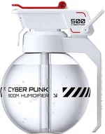 Grenade Humidifier, 500ml Creative Military Design Cool Mist Humidifiers Portable Cyberpunk Air Diffuser, Quiet USB Rechargeable Fun Humidifiers for Bedroom Office Study, 6H Auto Shut-Off (White)