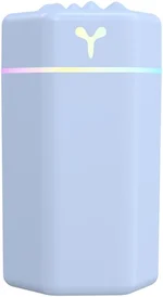 Small Humidifier for Bedroom Home Office USB Powered Quiet Ultrasonic Humidifier (Blue)
