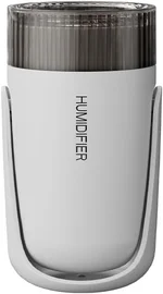 Mini Humidifier with LED Starry Sky Projector, 2 Mist Modes, Silent Operation, USB Powered (white)