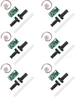 6Pcs USB Humidifier Module 5V Humidifieration Atomizer Spray Circuit Ultrasonic Humidifier Board Atomization Plate Disc Drive Board DIY Home