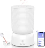 CLEVAST Smart Humidifier for Bedroom, 3L Top Fill Cool Mist Ultrasonic Air Humidifiers with Essential Oil Diffuser, Ultra Quiet for Baby Nursery, Plants, Home, Office (3 Liters Smart Version)