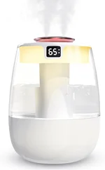 KEN BROWN 1.5L Mini Desktop Humidifier, Quiet, USB-Powered, 3 Mist Modes, Auto Shut-Off, Perfect for Office & Bedroom